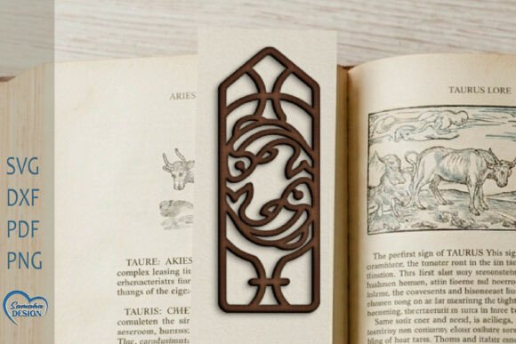 Download Pisces Bookmark Laser Cut. Zodiac Sign. - Premium Bundle