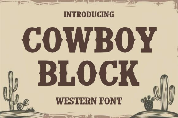 Download Cowboy Block - Premium Resources