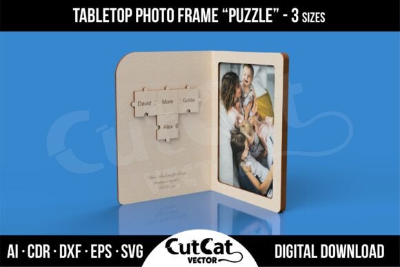 Download Puzzle Photo Frame Laser SVG File Bundle - Laser svg file Collection