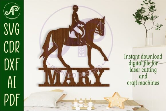 Download Equestrian Horse Riding Name Sign Svg - Premium Resources